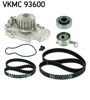 SKF VKMC 93600 Pompa acqua + Kit cinghie dentate